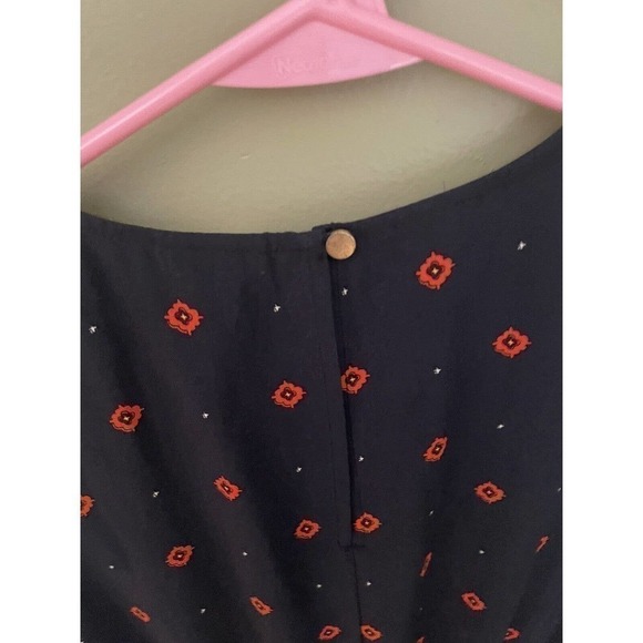 A new day navy dress with red accents - Picture 3 of 4